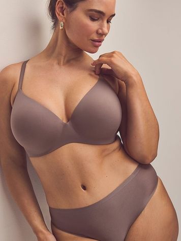 Жіночі трусики Танга Victoria's Secret 570539627 сірі 570539627 фото