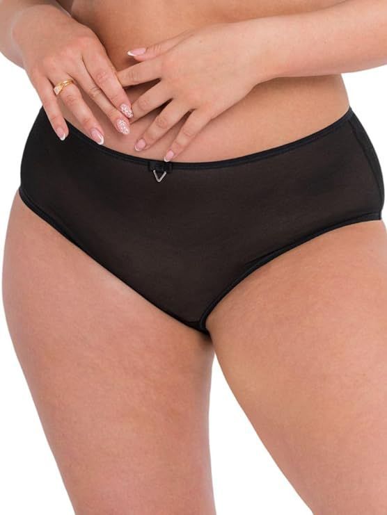 Трусики слип Curvy Kate CK9003 с высокой талией CK9003_чорний фото