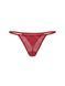 Женские трусики Танга Victoria's Secret 847350760 красные 847350760 фото 4