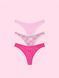 Набор трусиков Танга PINK от Victoria's Secret 426701675 (3шт) 426701675 фото 1
