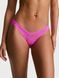 Мереживні трусики Танга Victoria's Secret 133864946 рожеві 133864946 фото 1