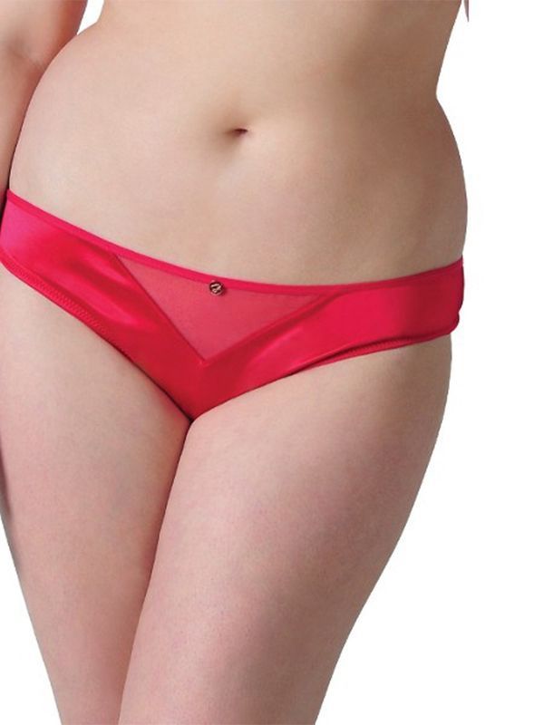 Трусики слип Scantilly ST2305 со средней посадкой ST2305_малиновий фото