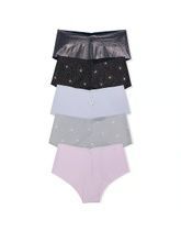 Набор бесшовных трусиков Чики Victoria's Secret 958980206 (5шт) 958980206 фото
