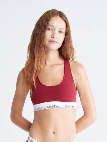 Бюстгальтер топ Calvin Klein 245946320 с мягкой чашкой без косточек 245946320 фото