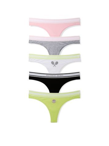Набір трусиків Танга Victoria's Secret 492687949 (5шт) 492687949 фото