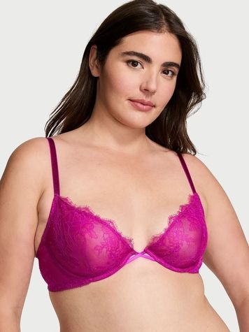 Кружевной бюстгальтер Victoria's Secret 807888664 с мягкими чашками 807888664 фото