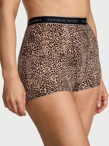 Трусики Шорты Victoria's Secret 69977103 с завышенной талией 69977103 фото