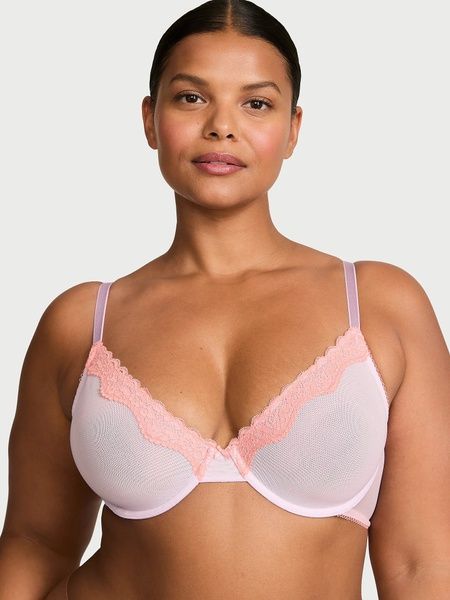 Комлпект білизни Victoria's Secret 151792689 бюстгальтер і трусики танга 151792689 фото