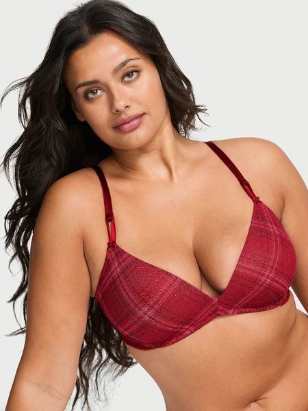 Комплект жіночої білизни Victoria's Secret 553446852 Червоний 553446852 фото