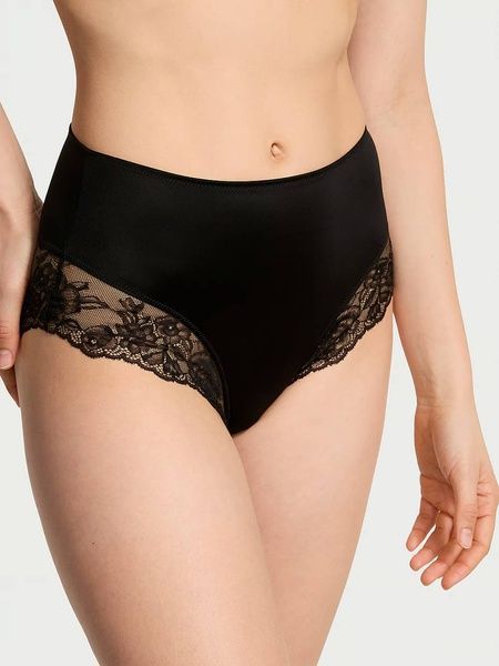 Комлпект білизни Victoria's Secret 373478250 бюстгальтер і високі трусики 373478250 фото