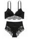 Комлпект білизни Victoria's Secret 373478250 бюстгальтер і високі трусики 373478250 фото 1