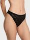 Кружевные трусики Брифы Victoria's Secret 517139893 черные 517139893 фото 1