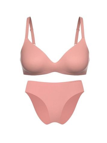 Комплект жіночої білизни Victoria's Secret 337804540 рожевий 337804540 фото