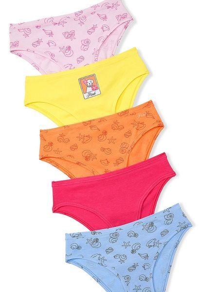 Набір трусиків Чіки PINK від Victoria's Secret 928070749 (5шт) 928070749 фото