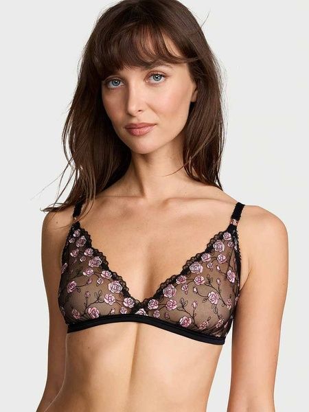Комплект женского белья Victoria's Secret 242686359 черный 242686359 фото