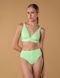Бюстгальтер з трикутною чашкою brabrabra SLZ25301214 без косточек SLZ25301214_м'ята фото 1