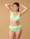 Бюстгальтер з трикутною чашкою brabrabra SLZ25301214 без косточек SLZ25301214_м'ята фото 8