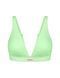 Бюстгальтер з трикутною чашкою brabrabra SLZ25301214 без косточек SLZ25301214_м'ята фото 2