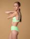 Бюстгальтер з трикутною чашкою brabrabra SLZ25301214 без косточек SLZ25301214_м'ята фото 3