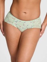 Бесшовные трусики Хипстеры PINK от Victoria's Secret 882766621 зеленые 882766621 фото