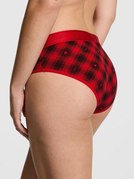 Жіночі трусики Хіпстери PINK від Victoria's Secret 626533355 червоні 626533355 фото