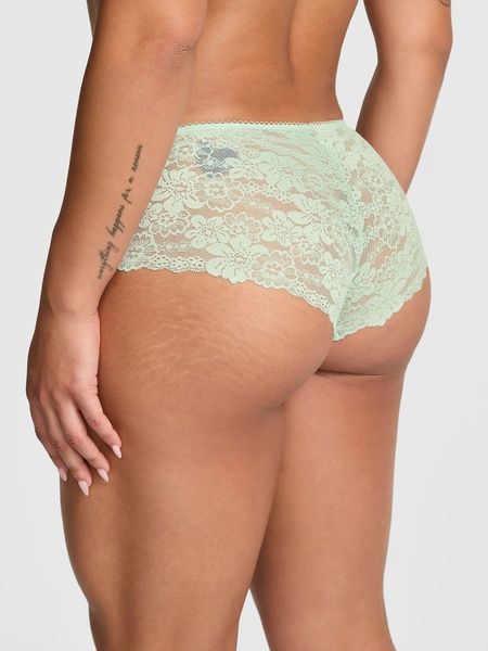 Бесшовные трусики Хипстеры PINK от Victoria's Secret 882766621 зеленые 882766621 фото