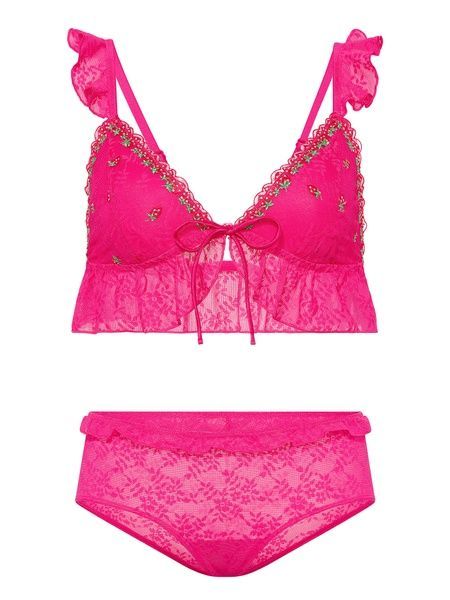 Комплект жіночої білизни PINK від Victoria's Secret 327071780 рожевий 327071780 фото