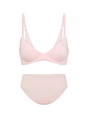 Комплект жіночої білизни Victoria's Secret 313343687 рожевий 313343687 фото