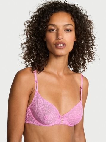 Кружевной бюстгальтер Victoria's Secret 62331783 с мягкими чашками 62331783 фото