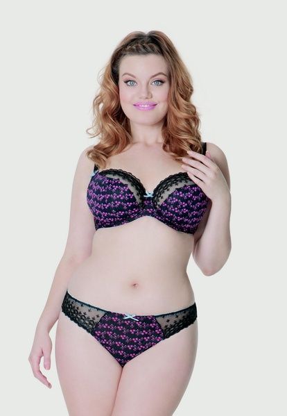 Трусики стрінги Curvy Kate CK5402 з середньою посадкою CK5402_квiтковий принт фото