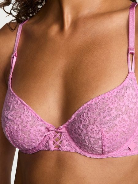 Кружевной бюстгальтер Victoria's Secret 62331783 с мягкими чашками 62331783 фото