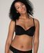 Бюстгальтер brabrabra SLZ19801076 с Push-up на косточках SLZ19801076_чорний фото 1