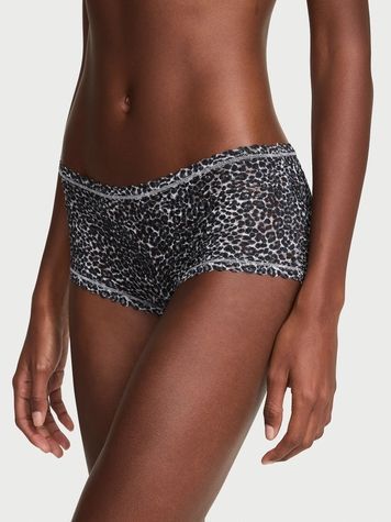 Кружевные трусики Шорты Victoria's Secret 586440792 серые 586440792 фото
