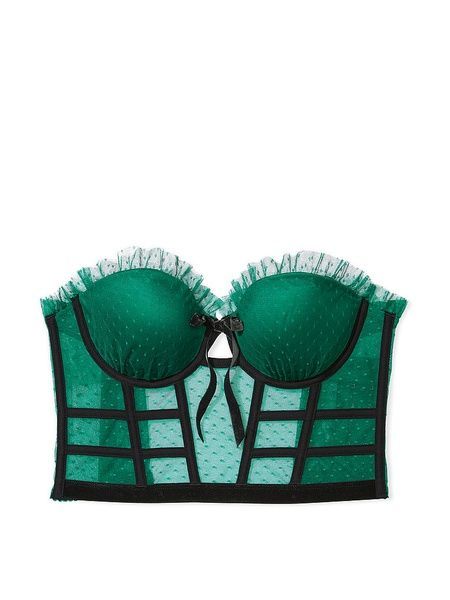 Комлпект білизни Victoria's Secret 495586638 бюстгальтер і трусики танга 495586638 фото