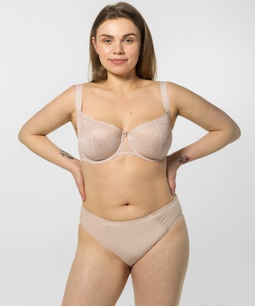 Бюстгальтер Senselle by Fellina 1040002 з м'якою чашкою на кісточках &mdash; Уцінка (дефект) 1040002 (д)_срібляста півонія фото