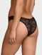Кружевные трусики Бразилиана Victoria's Secret 198449242 черные 198449242 фото 2