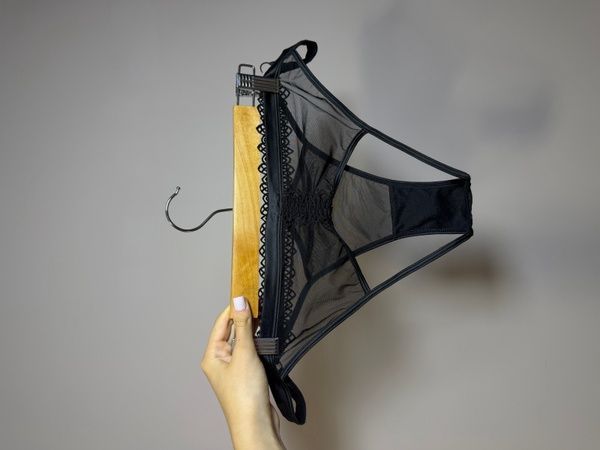 Женские трусы Танга Scantilly ST3405 черные ST3405_чорний фото
