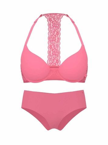 Комплект жіночої білизни Victoria's Secret 311504950 рожевий 311504950 фото