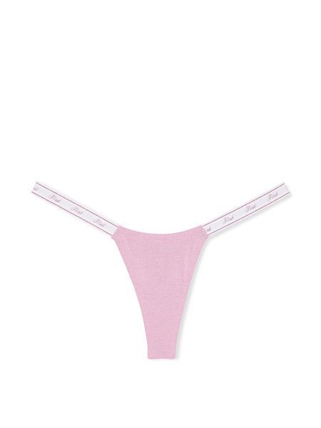 Трусики танга PINK от Victoria's Secret 948697106 с низкой посадкой 948697106 фото
