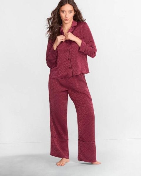 Домашние штаны Tommy Hilfiger 288711793 Бордовые 288711793 фото