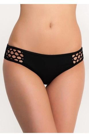 Низ купальника Seafolly 40207-296 со средней посадкой 40207-296_чорний фото