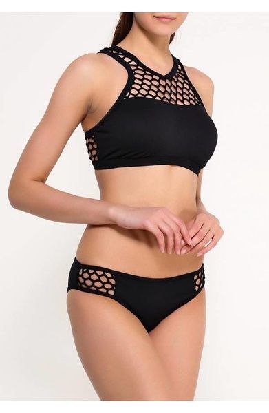 Низ купальника Seafolly 40207-296 со средней посадкой 40207-296_чорний фото