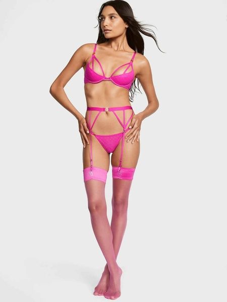 Комплект жіночої білизни Victoria's Secret 749992845 рожевий 749992845 фото